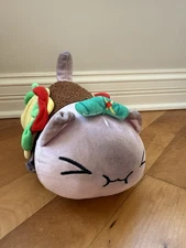 Cat Face Meow Meows Aphman Plush Taco Cat Brown Kitty 