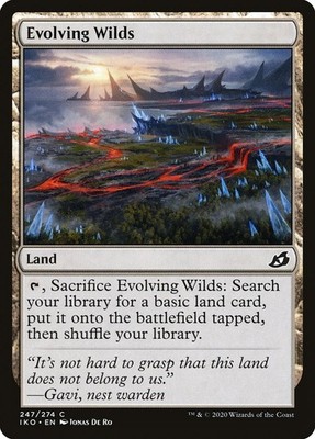 Evolving Wilds [Ikoria: Lair of Behemoths] Magic MTG