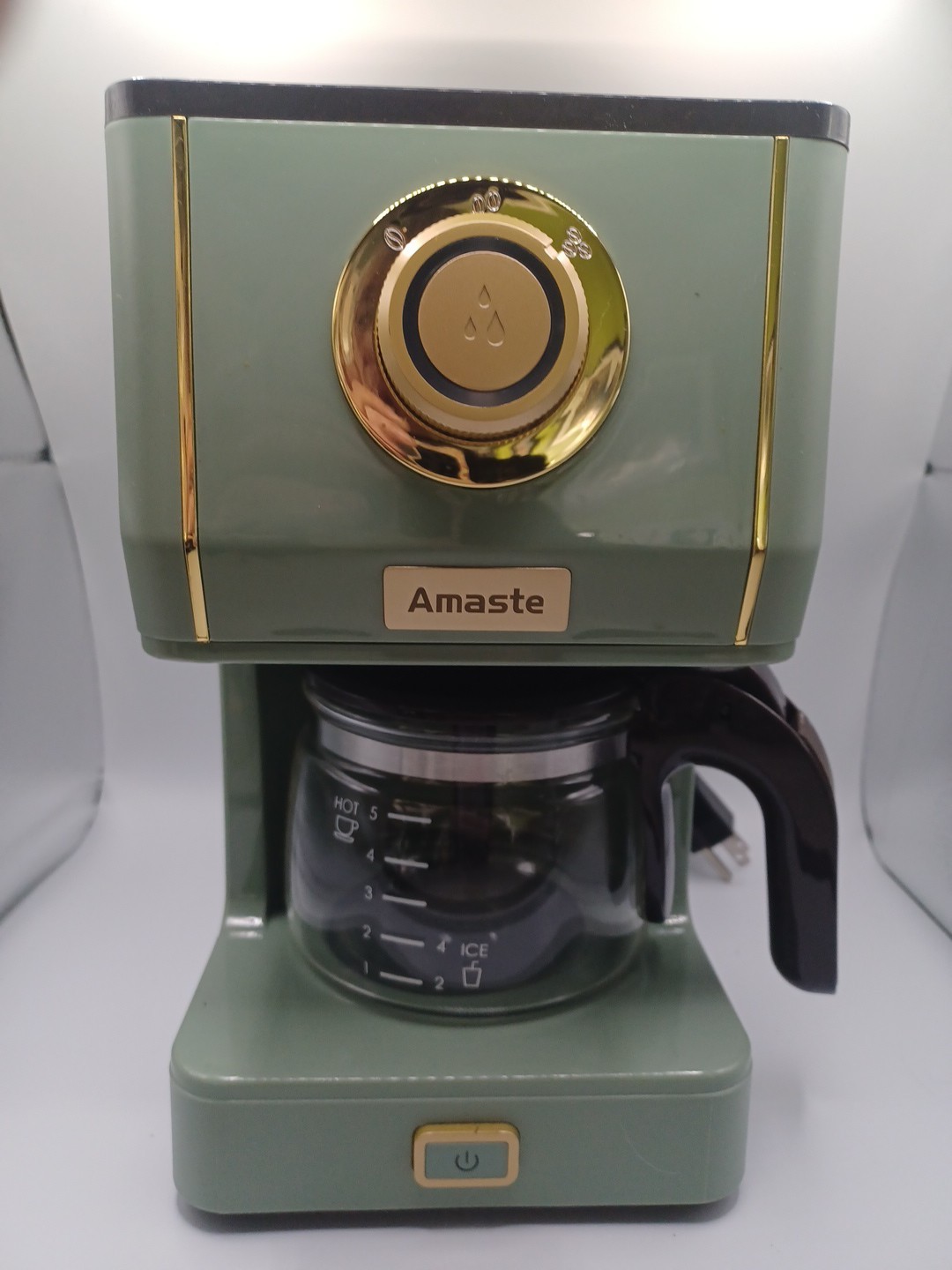 Amaste Drip Coffee Maker,Coffee Machine with 25 Oz Glass Coffee Pot Coffee Maker