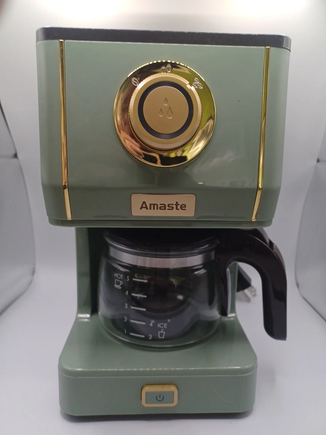 Amaste Drip Coffee Maker,Coffee Machine with 25 Oz Glass Coffee Pot Coffee Maker