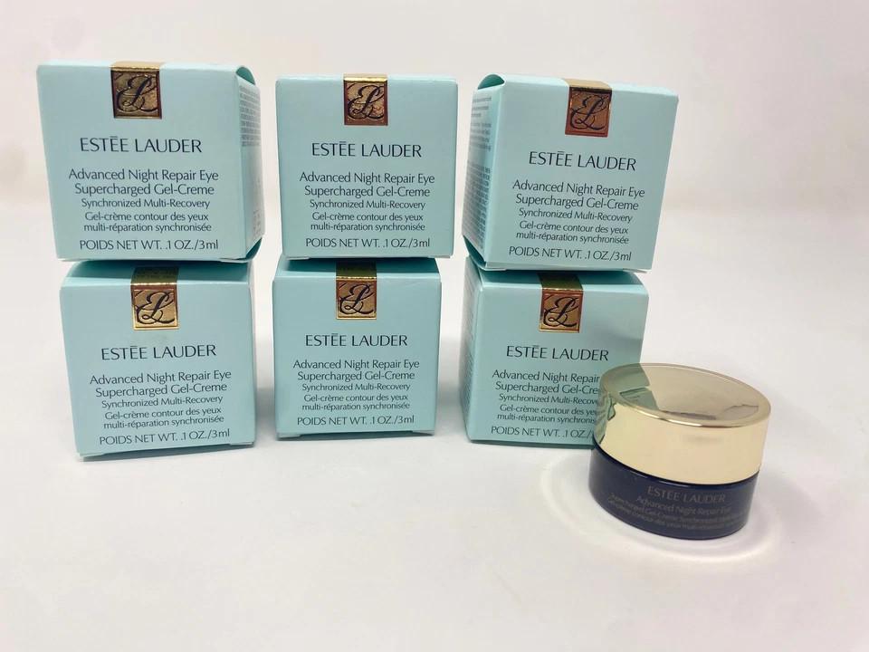 Estee Lauder Advanced Night Repair Eye Supercharged Gel Creme New w Box 3ml 6pac - Image 2 of 2
