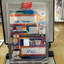2023 Panini Illusions-Rookie Reflections Dual Patch Autos-S LaPorta/D Kincaid/25