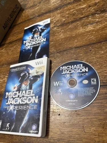 Michael Jackson: The Experience Nintendo Wii Dance Video Game Disc + Manual