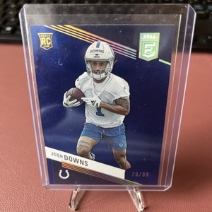 2023 Panini Donruss Elite Josh Downs Blue Rookie /99 Indianapolis Colts NFL