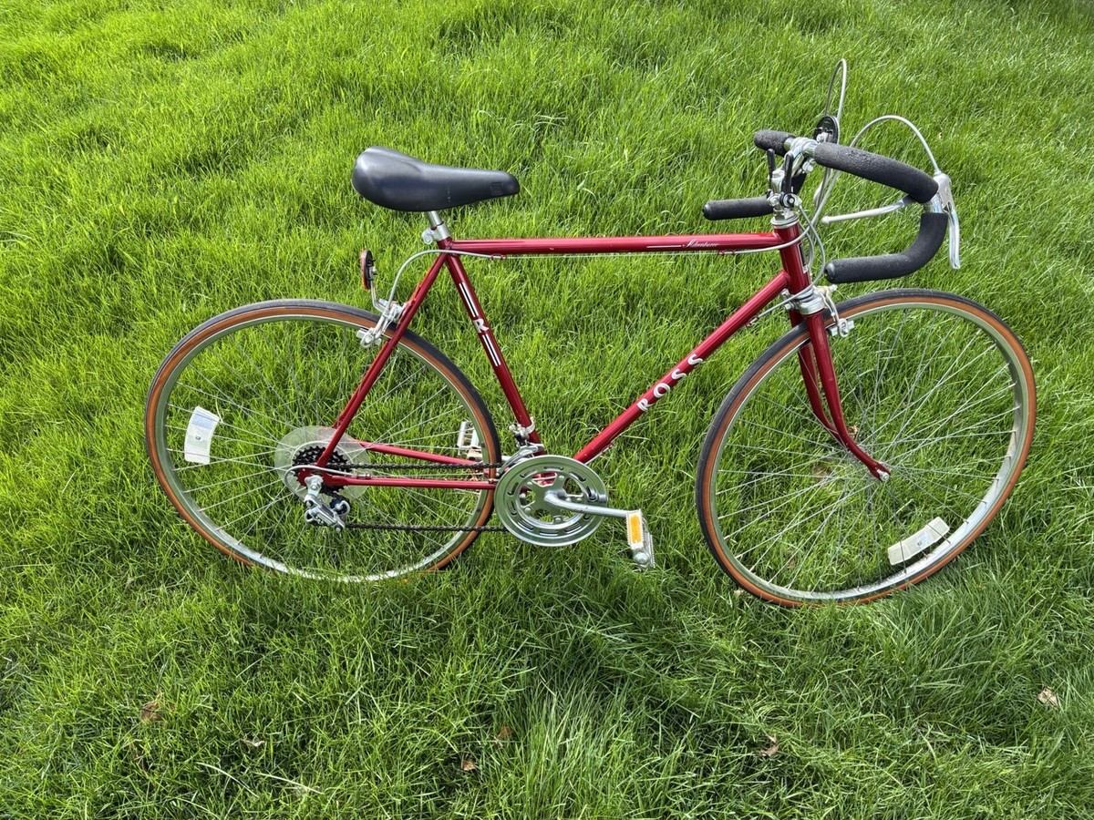 Vintage 21” Frame Ross Adventurer Classic Red Road Bicycle/Bike | eBay