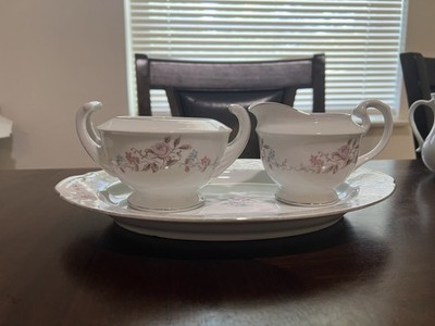 Vintage Lovely Elizabeth Fine China 3 Piece Coffee Set Made In Japan #3821