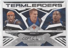 2009 Rookies & Stars Team Leaders Black Al Harrington Chris Duhon David Lee 0f8