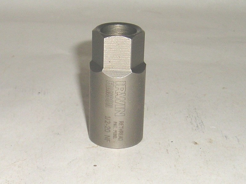 Irwin Hanson 1/2"-20 Thread Chaser Rethreading Socket - Used on One Job, VGC