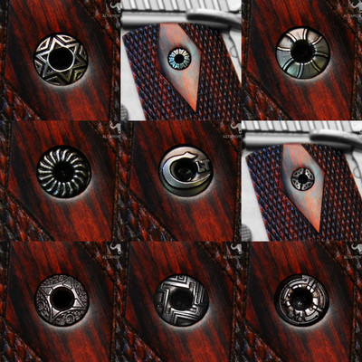 1911 Grip Screws - Custom Shop Upgrade - Engraved by ALTAMONT 