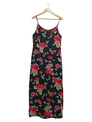 Betty Barclay Robe Soirée Femme Noir Floral Élégante Maxi (EU 40, INT L) - Photo 1/2