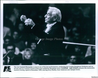 News Leonard Bernstein Candide London Symphony Orchestra Musician Photo 8x10