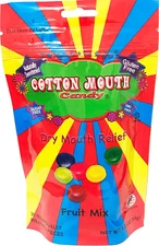 Cotton Mouth Candy Dry Mouth Relief Fruit Mix 3.3 Ounce Bag (1 Bag) | Relieves D