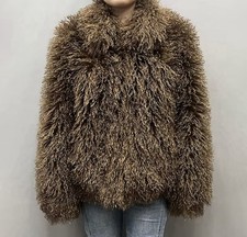 Fluffy Faux fur Jacket size Medium 