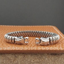 Vintage 50s White Gold-Filled Ladies Expansion Gemex Unused Cocktail Watch Band