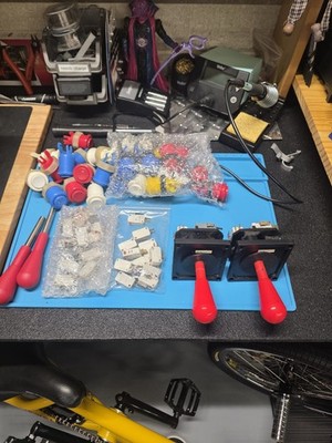 Mortal Kombat Arcade Parts Joysticks, Buttons,  And Micro switches. 