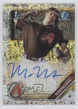 2019 Bowman Chrome Prospect Speckle Refractor /299 Matt Mercer #CPA-MM Auto uk2