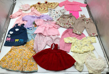 Lot of 19 Vintage Dolls Clothes