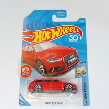 Hot Wheels '17 AUDI RS 6 AVANT Red Factory Fresh 5/10  271/365 