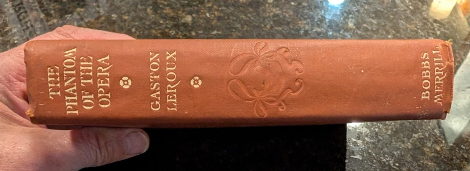 1911 The Phantom of the Opera Gaston Leroux 1st Edition 1st Print Bobbs-Merrill Foto 4 de 4