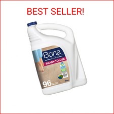 Bona Hardwood Floor Cleaner Refill - 96 fl oz - Unscented - Refill Spray Mops 0.21 per fl oz