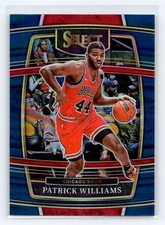 2021-22 Panini Select #4 Patrick Williams Blue Prizm Chicago Bulls