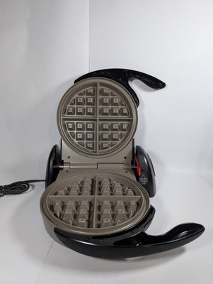 Presto Flip Side Belgian Waffle Maker Model 0351004, Ceramic Non-stick, 7 Inch