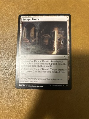 MTG Magic the Gathering Escape Tunnel (261/462) Murders at Karlov Manor LP
