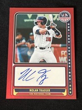 2024 Panini Stars and Stripes - 18u National Team Auto Nolan Traeger /99