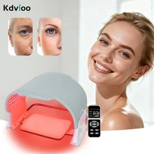 7 Colors Red Led Light Face Mask Device Phototherapy Silicone for Remove Wrinkle