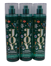 3 BATH  BODY WORKS Joy Sugared Snickerdoodle Fine Fragrance Mist