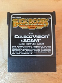 Coleco Colecovision Adam game Buck Rogers Planet Of zoom  sega !
