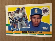 1990 Topps Big #250 Ken Griffey Jr Seattle Mariners NMT MINT MLB. HOF Star Card