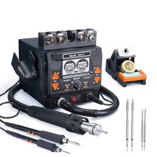 992D-III 2in1 Soldering Station Hot Air Desoldering Rework Station C210/C245