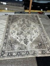 Ruggable 5x7 Washable Area Rug Gray Tradition...