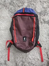 Cotopaxi Backpack Moda 20L Cada Dia Black Zip Pockets Adjustable Strap Shoulder