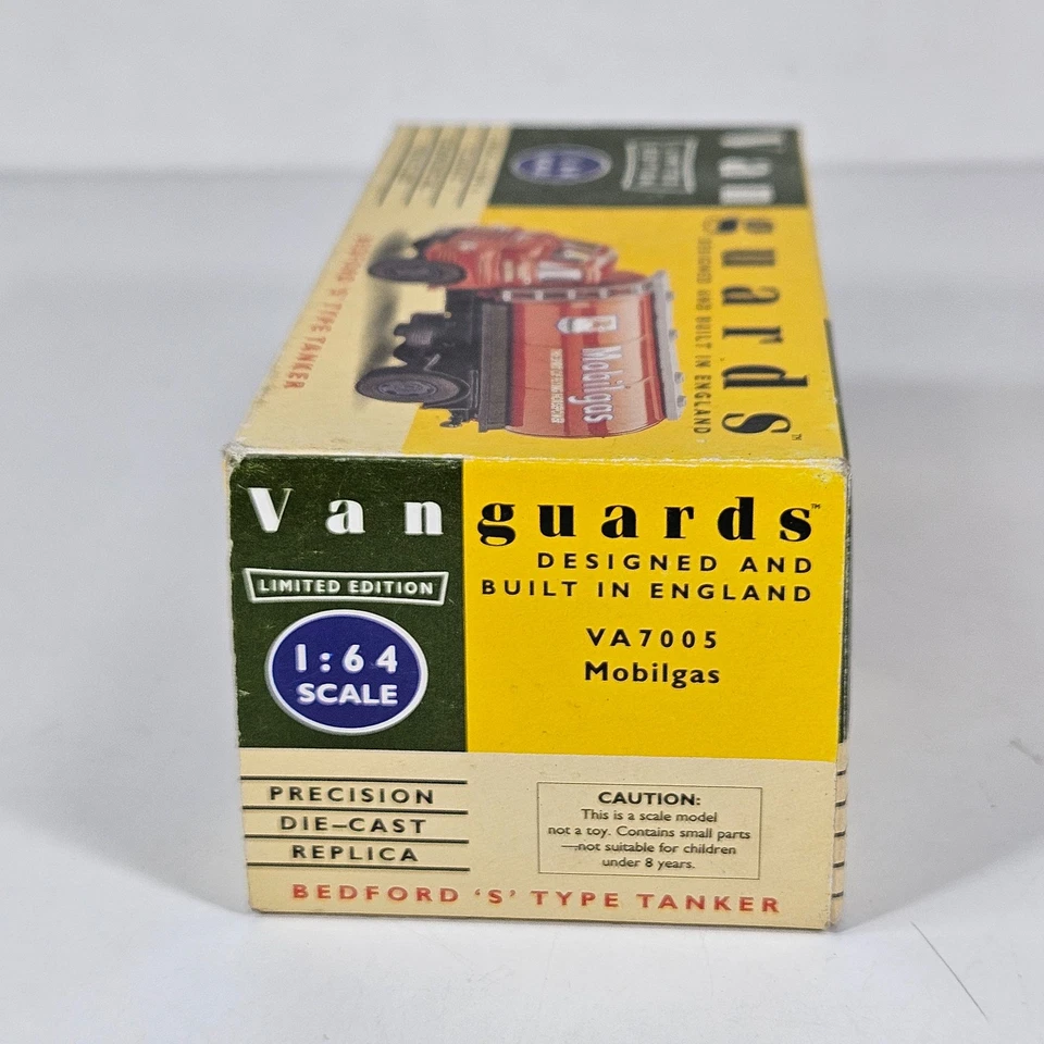 Vehículo diecast Lledo Vanguards Bedford tipo S cisterna Mobilgas 1:64 VA7005 Z3 Foto 4 de 4