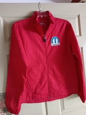 Men's Medium Red MOPAR Windbreaker Jacket Exc