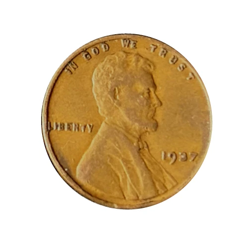 1937 Lincoln Wheat Penny Cent - G/VG Good Or Better Very Nice