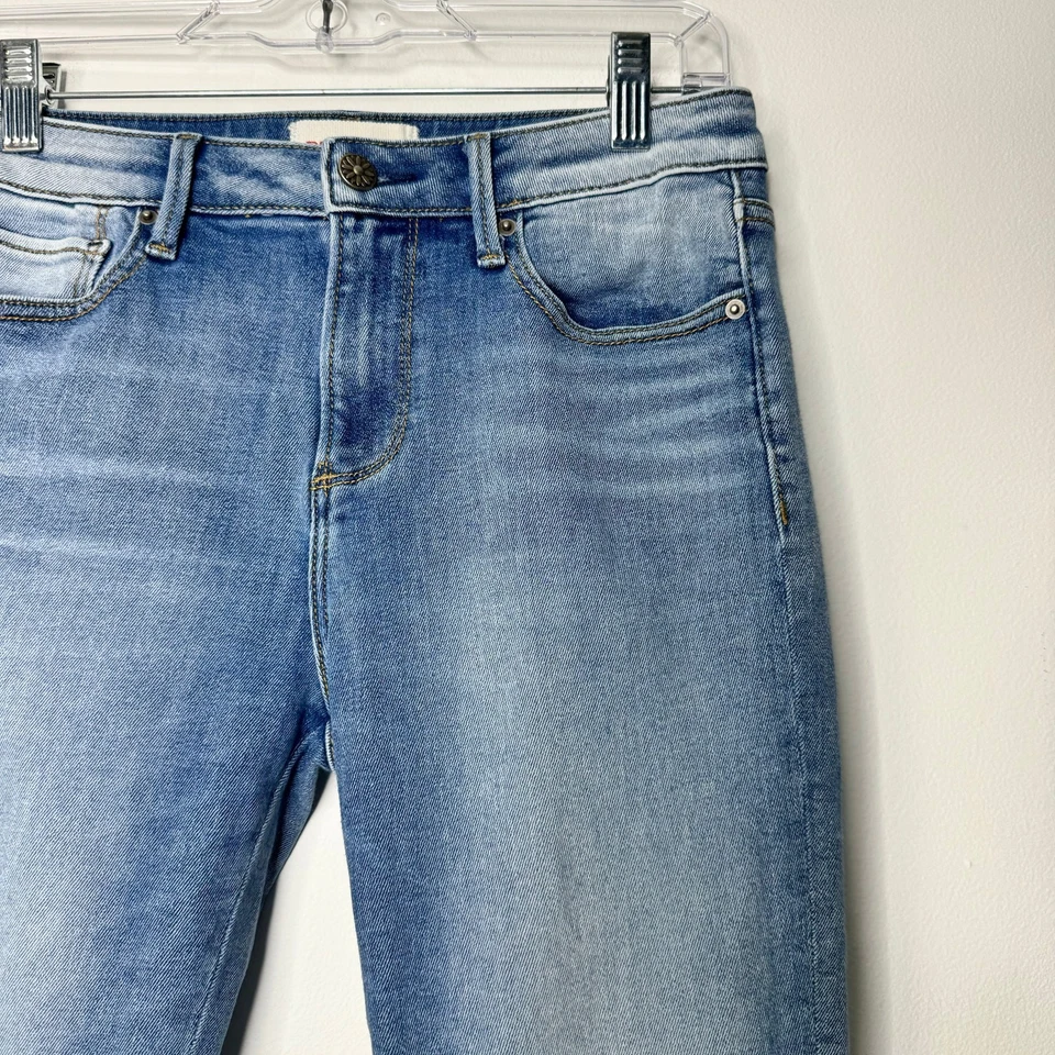 Driftwood Isabel Aplique Floral Acampanado Bordado Lavado Claro Talla 26 Foto 4 de 4