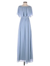 Show Me Your Mumu Women Blue Casual Dress S