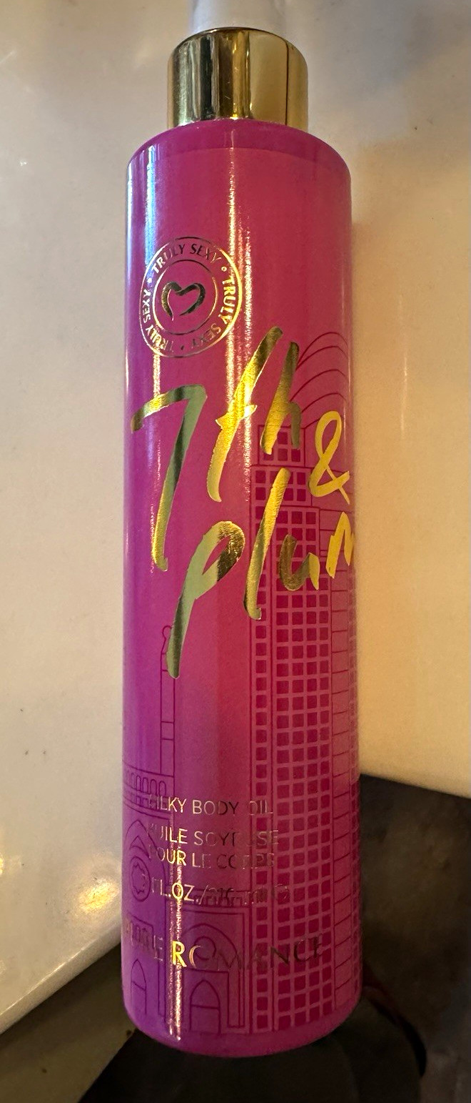 Truly Sexy Hi & Plum Body Oil for Women Regular Size 8 fl oz