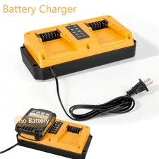 90W Fast Charger for DeWalt 20V Battery Charger Dual Port DCB207 DCB206 DCB204