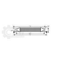 LadeluftküHler FüR Opel Corsa D 1.3 Cdti Bj.06-11