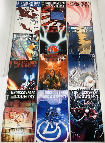 21 UNENTDECKTES LAND #1-16 GELAUFEN (-1) + VARIANTEN #1 SIGNIERT SNYDER & SOULE NM- - Bild 2 von 3