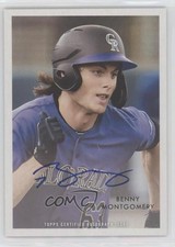 2022 Heritage Minor League Edition 1953 Reprint 67/99 Benny Montgomery Auto he0