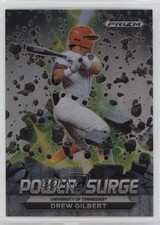 2022 Panini Prizm Draft Picks Power Surge Silver Prizm Drew Gilbert #PS-DG a2v