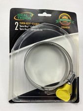Ideal 5y04858 Turn-key Clamps For Rv Sewer Hose 2-12 To 3-12 - Pack Of 2