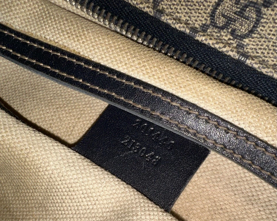 Tracolla uomo Gucci GG Beige - Immagine 3 di 4