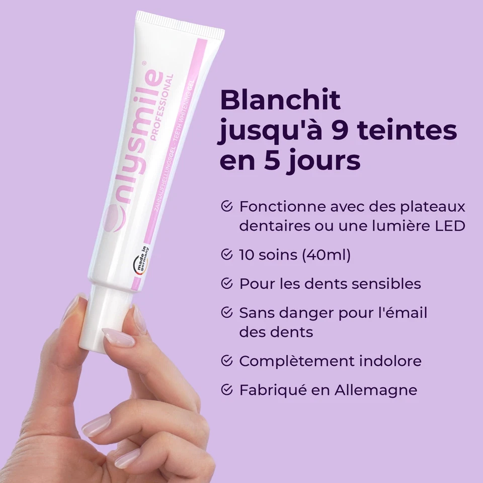 Onlysmile Professional Teeth Whitening Gel | Painless & Immediate Effect - Image 2 of 4