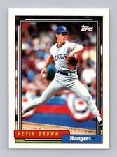 1992 Topps #297 Kevin Brown Near Mint or Better